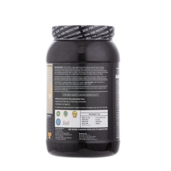 PRO WHEY CONCENTRATE : 1 KG : KESAR KULFI